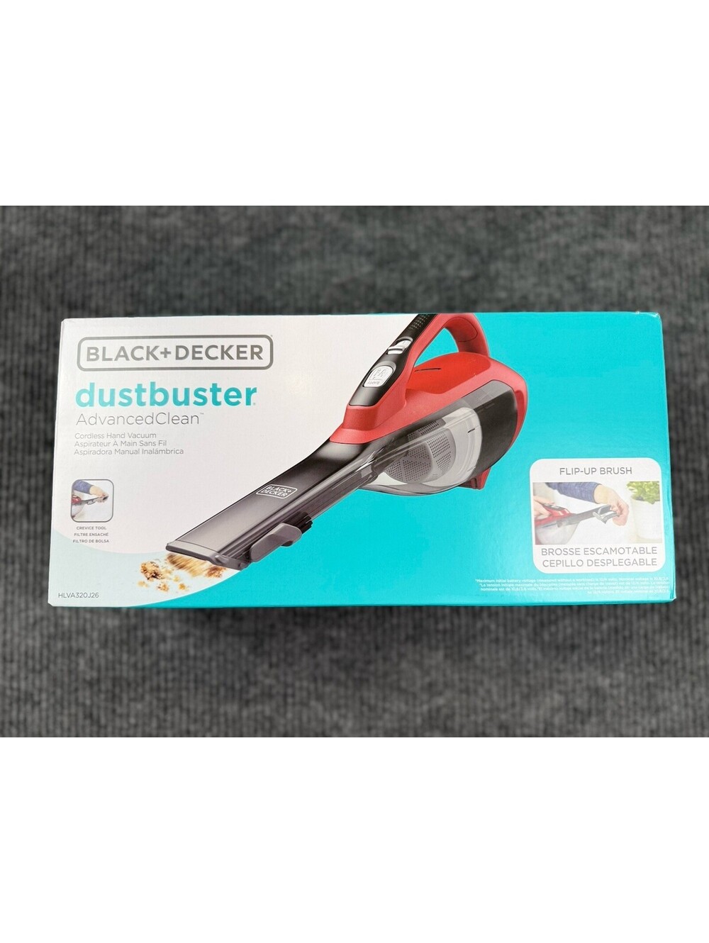 BLACK+DECKER Dustbuster AdvancedClean Cordless Hand Vacuum HLVA320J26 New